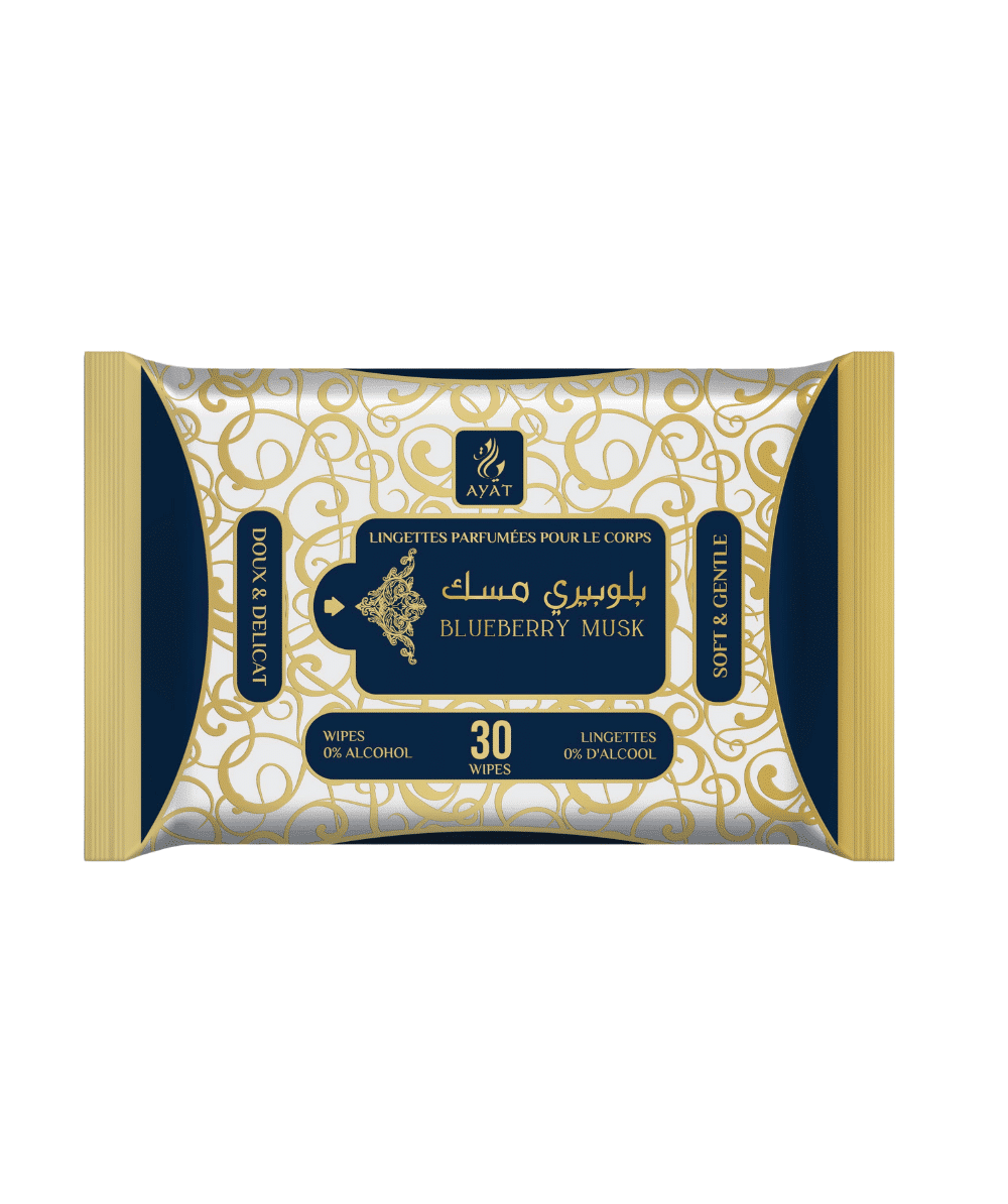 Scented Wipes 30 Plies by Ayat Non alcoholic