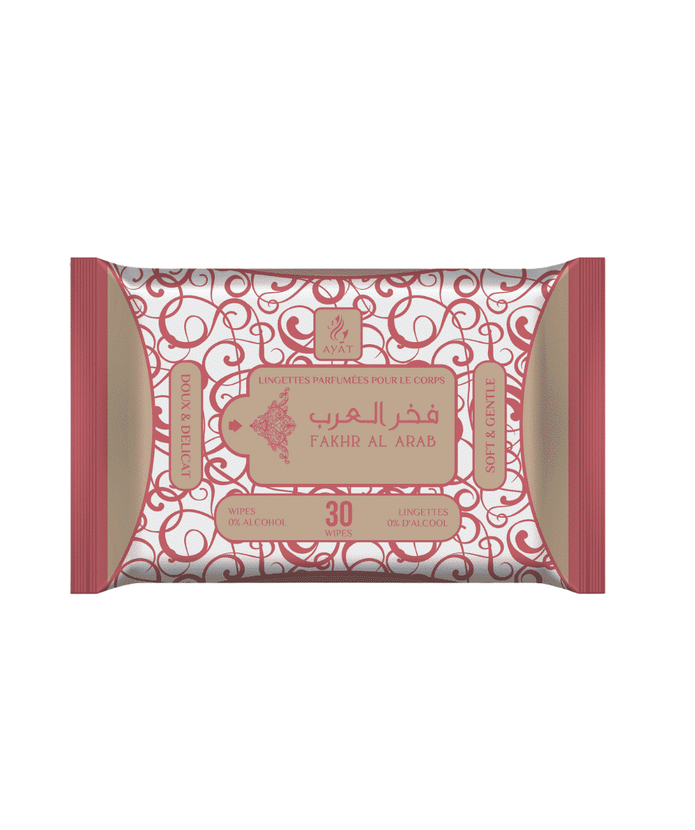 Scented Wipes By Ayat, Non alcoholic 30 Plies