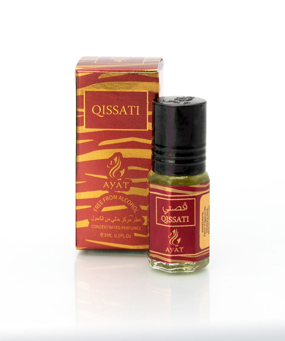 Ayat Qissati 3ml Alcohol Free Travel Size Roll On Arabian Perfume Oil