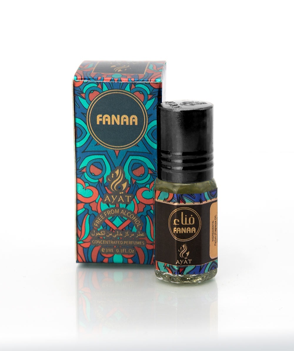 Ayat Fanaa 3ml Alcohol Free Travel Size Roll On Arabian Perfume Oil