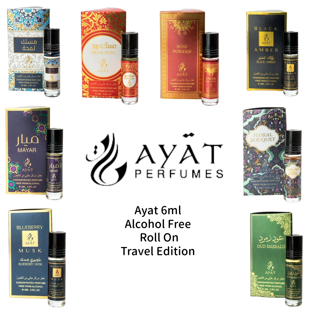Ayat 6ml Alcohol Free Travel Size Arabian Perfume Oil Roll On