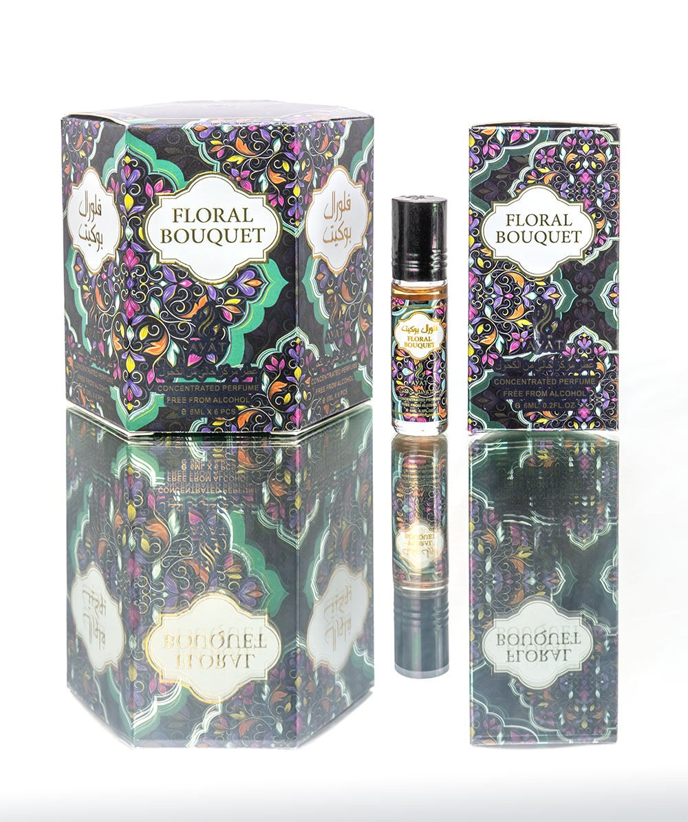 Ayat Floral Bouquet 6ml Alcohol Free Travel Size Roll On Arabian Perfume Oil