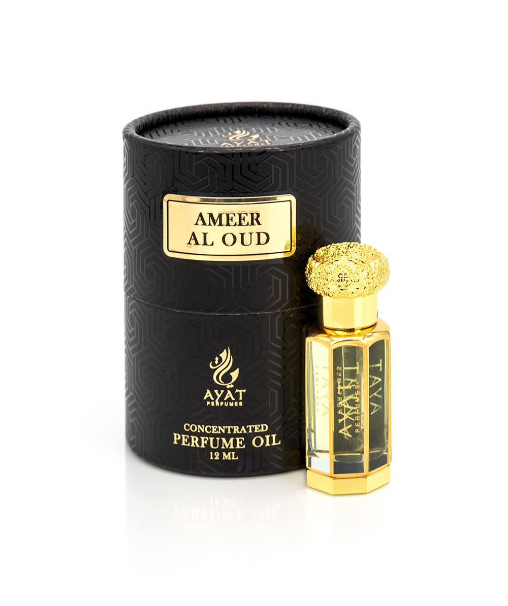 Ayat Ameer Al Oud 12ml Alcohol Free Travel Size Arabian Perfume Oil