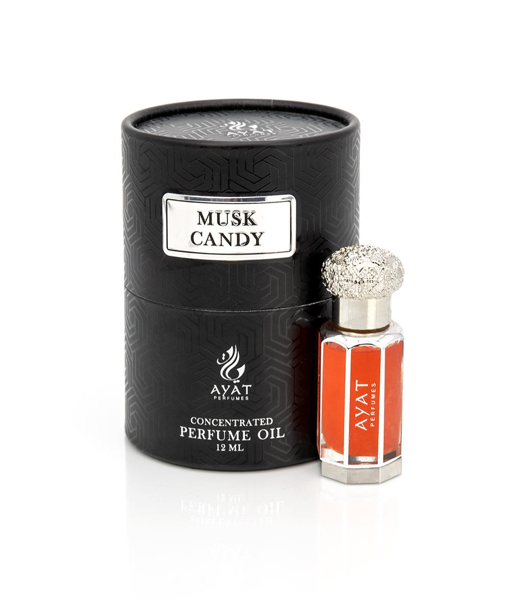 Ayat Musk Candy 12ml Alcohol Free Travel Size Arabian Perfume Oil